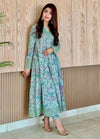 Iznik Lawn Dress Design No : IZK - 1743