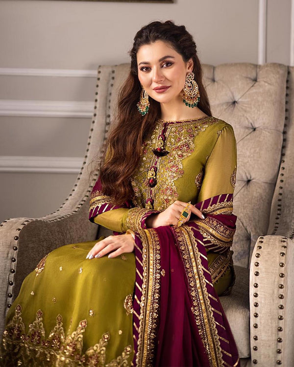 Asim Jofa Formal Chiffon Dress 1547