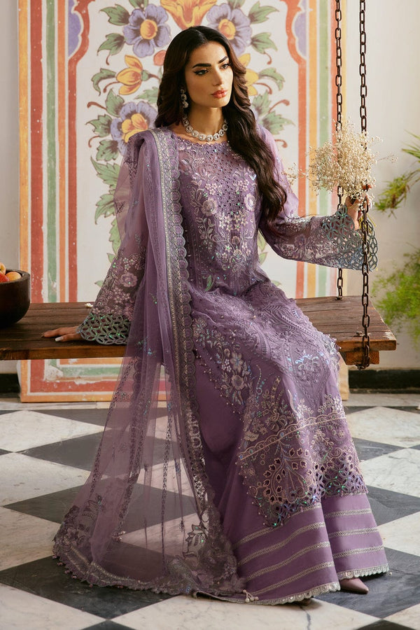 Ramsha Embroidered Chiffon 3 Piece Unstitched - 1955