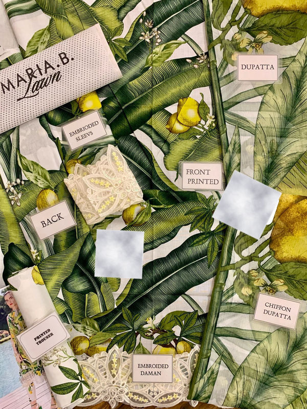 Maria.b 3 Piece Printed Lawn Suit MPT-2503-A