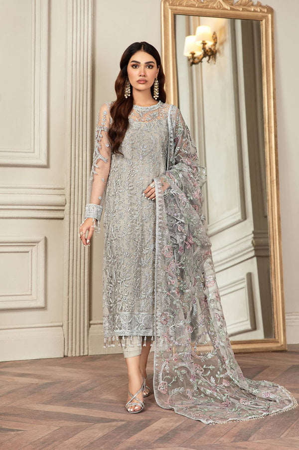 Zarif Formal Net Dress Design No : 1680