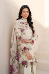 Iznik Embroidered Lawn Suit Unstitched 3 Piece IZ25FE EFL-05 - Summer Collection