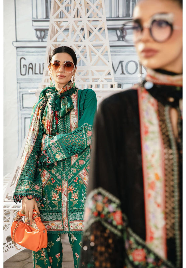 Maria.b Mprint Lawn D - 2610 Green