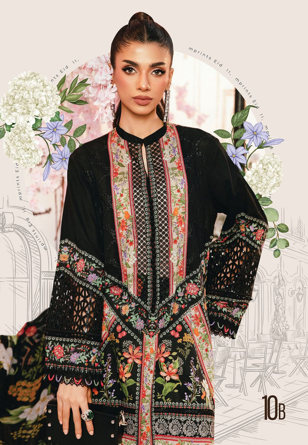 Maria.b Mprint Lawn D - 2610 Black