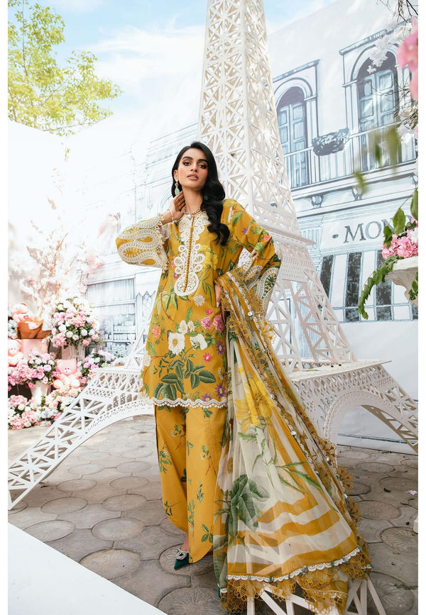Maria.b Mprint Lawn D - 2604 Mastard