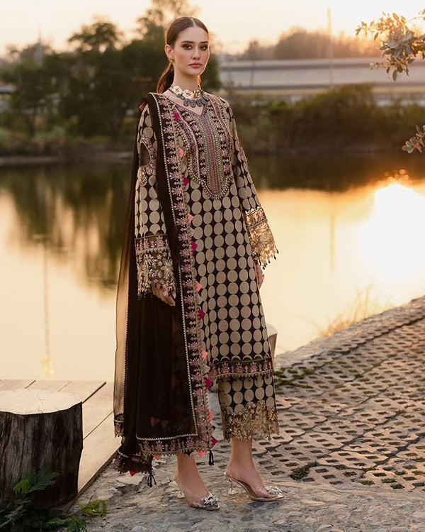 Charimza Formal Lawn Suit D - 1781