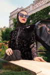 Maria B Lawn Embroidered & Printed 3 Piece Dress- 1916