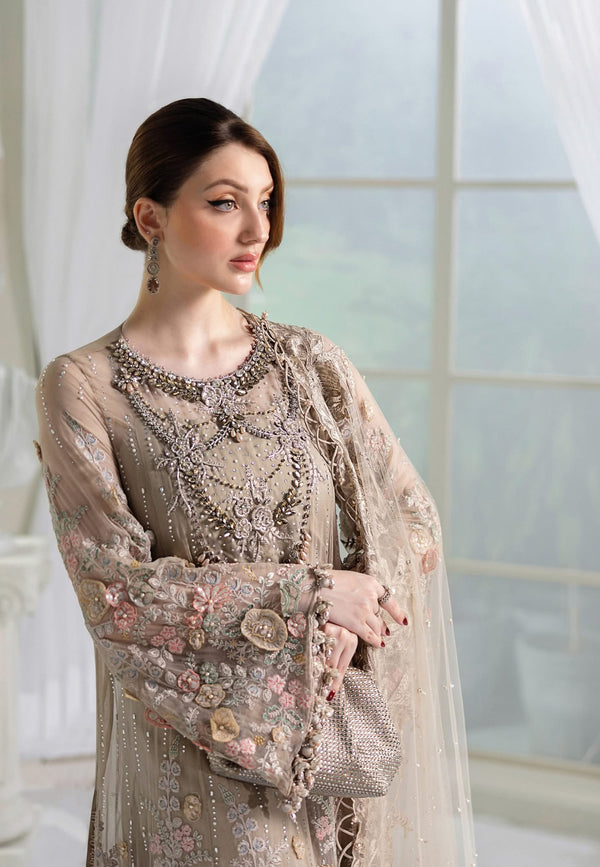 MARIA.B FORMAL CHIFFON DRESS - D.NO - 1839