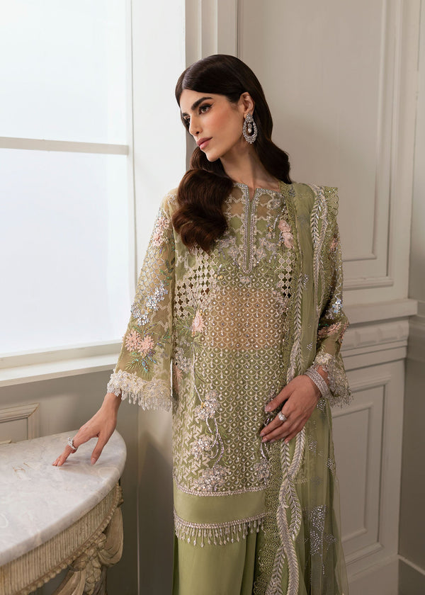 Crimson X Saira Shakira Net Unstitched Wedding Collection | D.no 1731