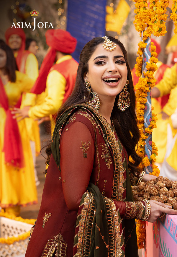 Asim Jofa Formal Chiffon D - 1779