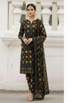 ANEELAS LAWN EMBROIDERED & PRINTED 3 PIECE DRESS - D - 1852