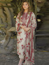 ANEELAS LAWN EMBROIDERED & PRINTED 3 PIECE DRESS - D 1871
