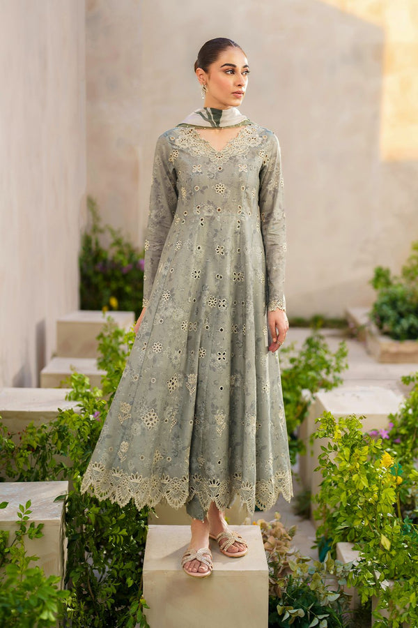 Iznik Lawn Dress - Design Code : SFL-10 - Eastern Fashion