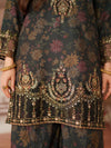 Mohagni Lawn Embroidered & Printed 3 Piece Dress - 1911