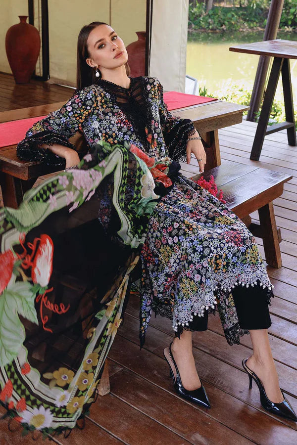Maria.B M.Print Lawn 3 pc - 1933 - A