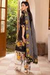 Charizma Lawn Embrodiered & Printed 3 Piece Dress - 1926
