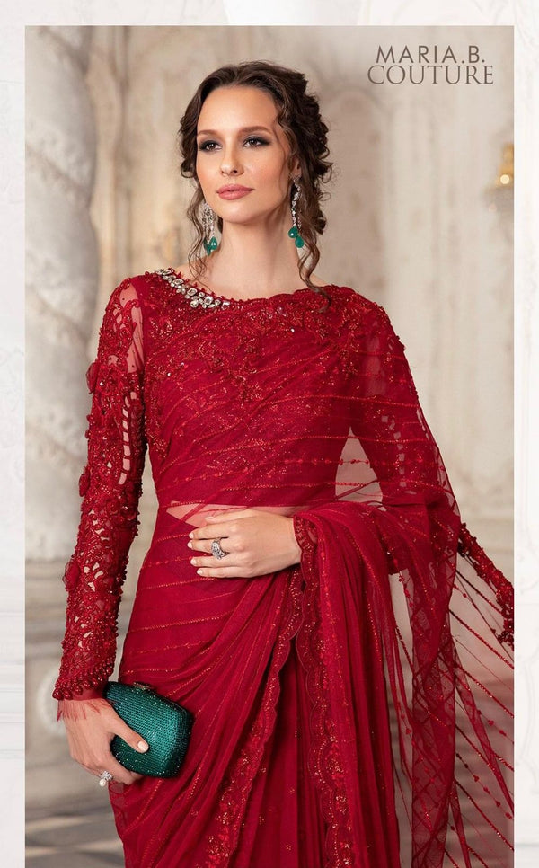 Maria.b Chiffon Saree Design No 1364