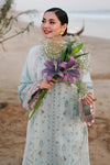 Qalamkar Sahil Embroidered Luxury Lawn Unstitched 3Pc Suit SA-05 AYRA - 1922