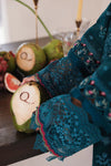 Qalamkar Lawn Embroidered Luxury 3 Piece Dress - 1923