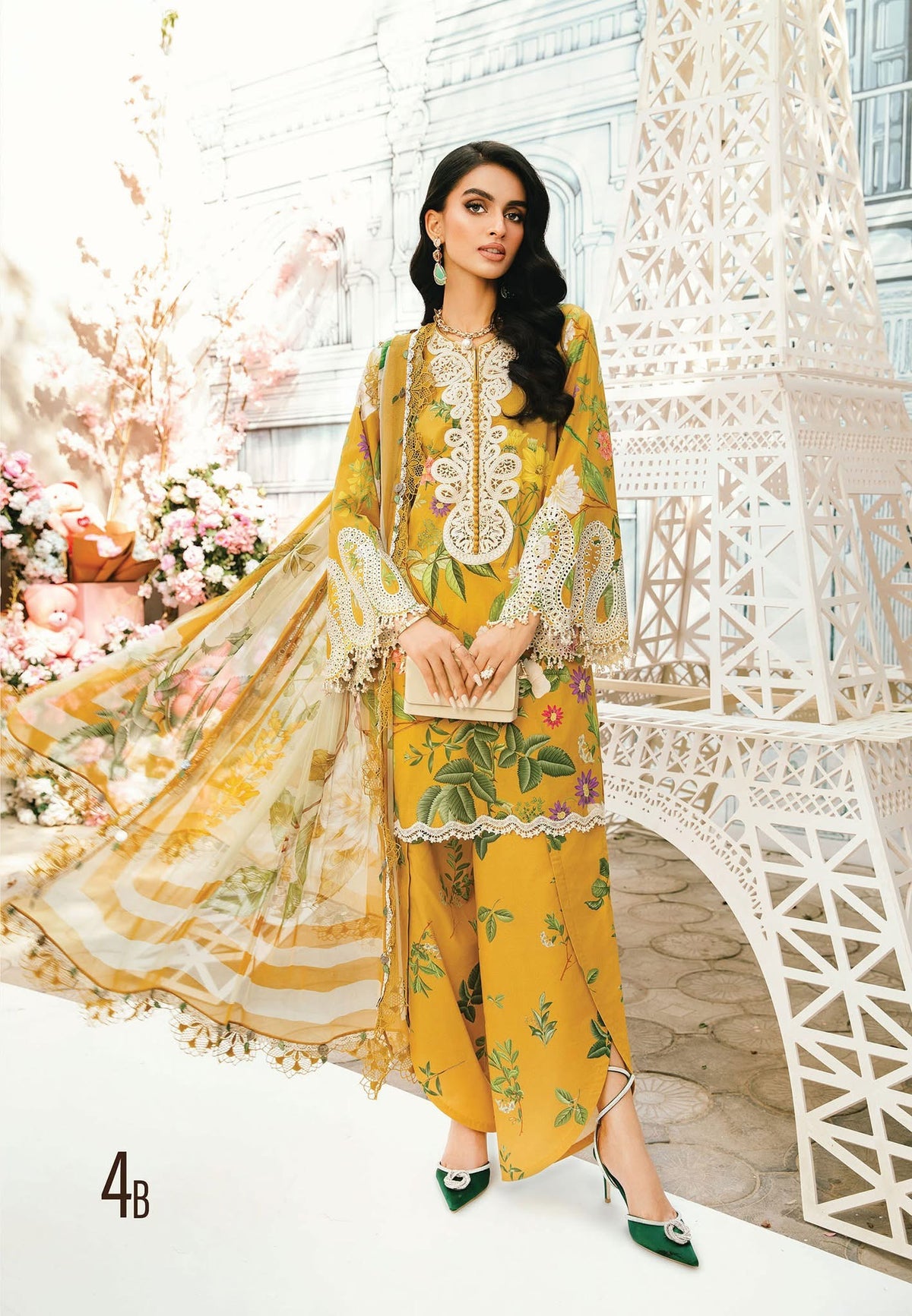 Maria.b Mprint Lawn D - 2604 Mastard