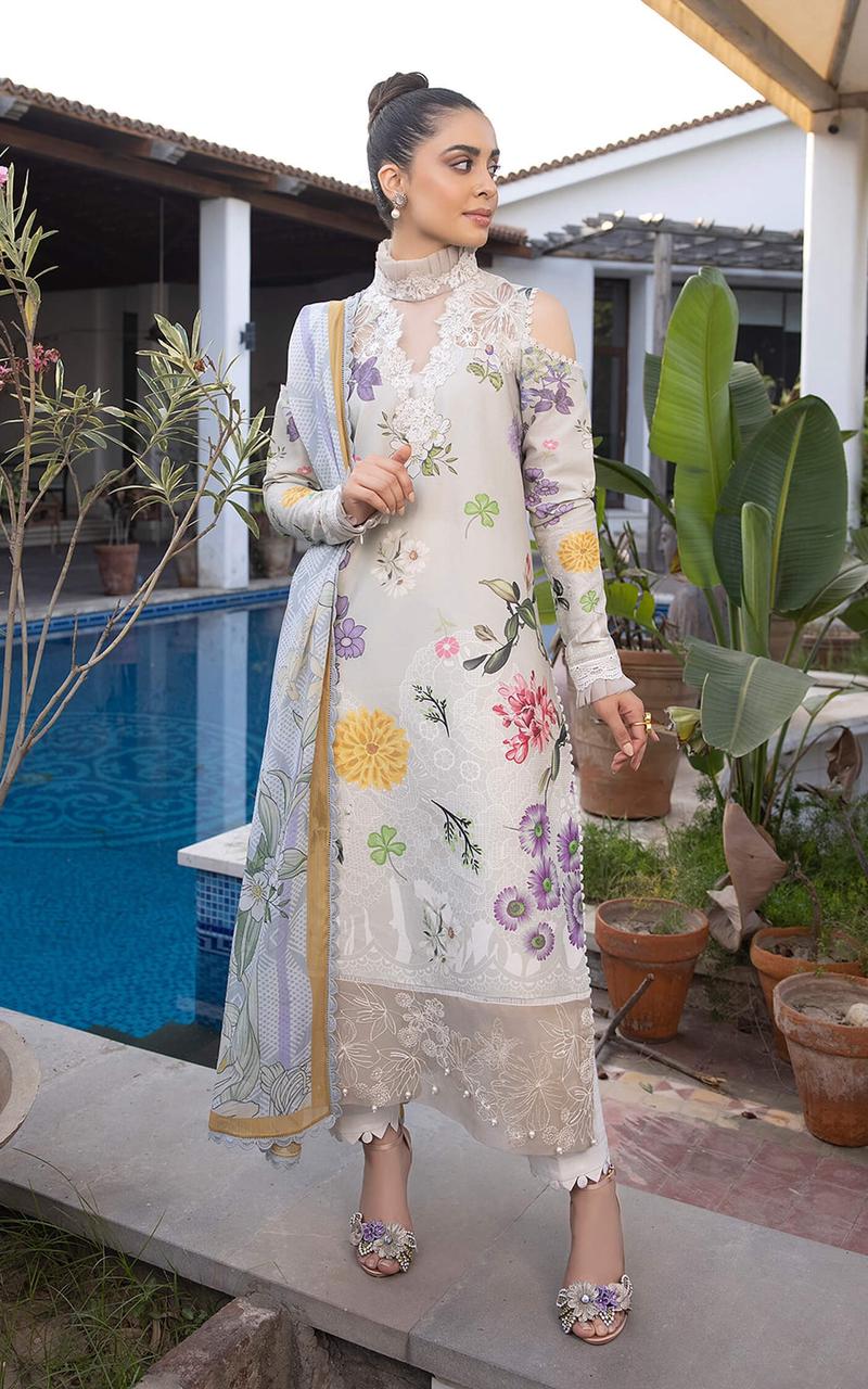 ASIFA NABEEL LAWN COLLECTION 2024