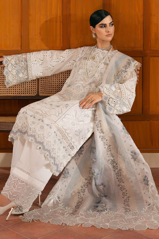 Baroque Formal Lawn Dress Chikenkari