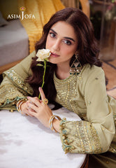 Asim Jofa Formal Chiffon Dress  Design No : 1631