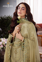 Asim Jofa Formal Chiffon Dress  Design No : 1631