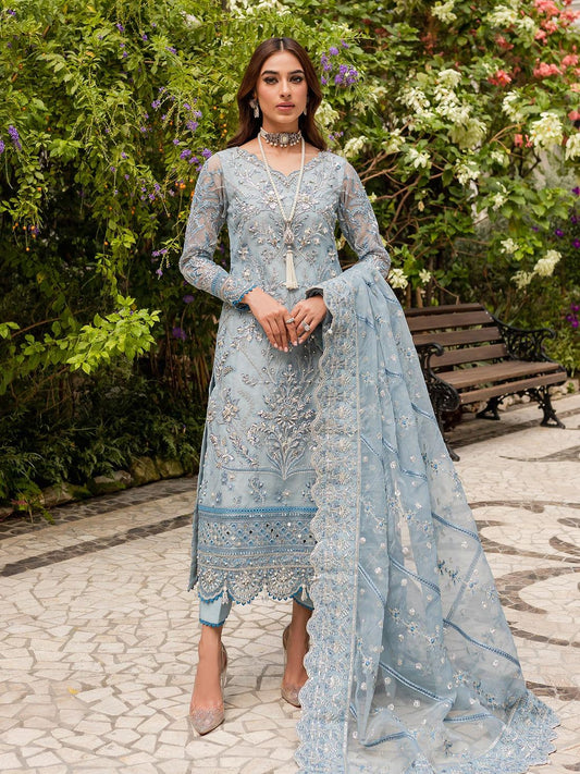 Buy Apnisha Women's Net Embroidered Semi-Stitched Gown Online at Best  Prices in India - JioMart.