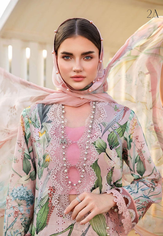 MARIA B M PRINT LAWN COLLECTION  D# 1760