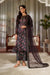 Iznik Luxury Printed & Embroidered Unstitched Lawn Suit - 1906 Black