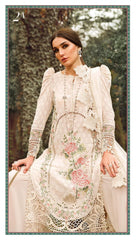 Maria.B Formal Lawn Dress  Design No : 1489