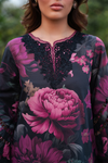 Iznik Digital Lawn Embroidered Unstitched - 1801