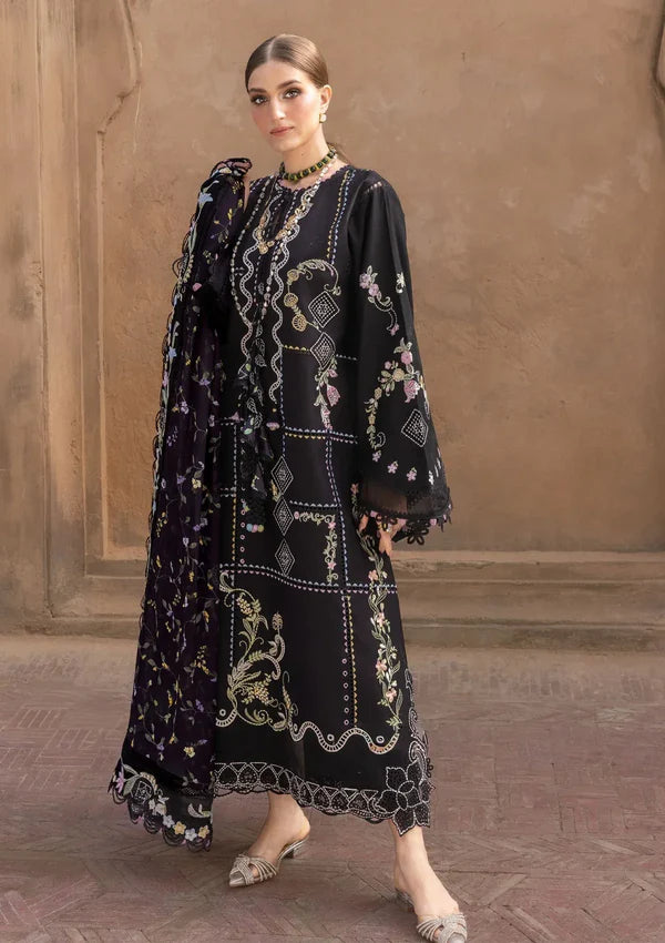 Crimson Lawn Chikankari Embroidered 3 Piece Dress- 1943