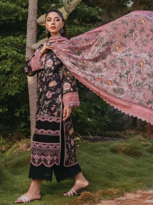 Zainab Chottani Causal Lawn Dress ( Unstitched )