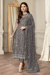 Zarif Formal Net Dress( Unstitched ) Design No : 1635