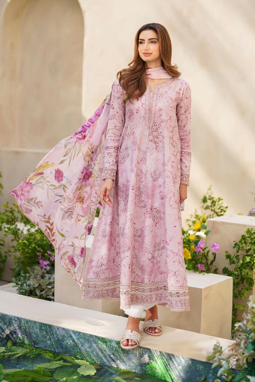 IZNIK SFL-06 EMBROIDERED LAWN