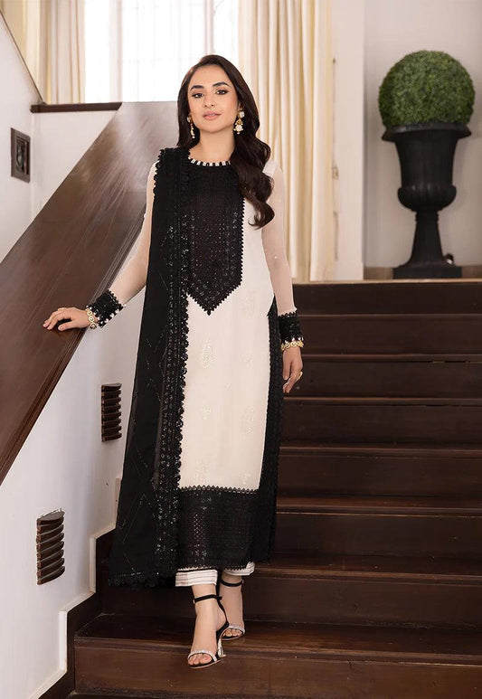 Asim Jofa Formal Chiffon Dress  Design No : 1657