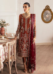 Gulaal Formal Net Dress Design No : 1587