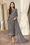 Zarif Formal Net Dress( Unstitched ) Design No : 1635