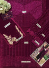 Azure x Maya Ali Formal Chiffon Unstitched - D. 1782
