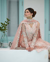 Faiza Saqlain Net Dress Design No : 1708