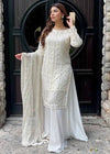 Designer Formal Chiffon Suit