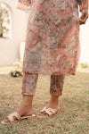 BAROQUE EMBROIDERED PRINTED LAWN SF-593