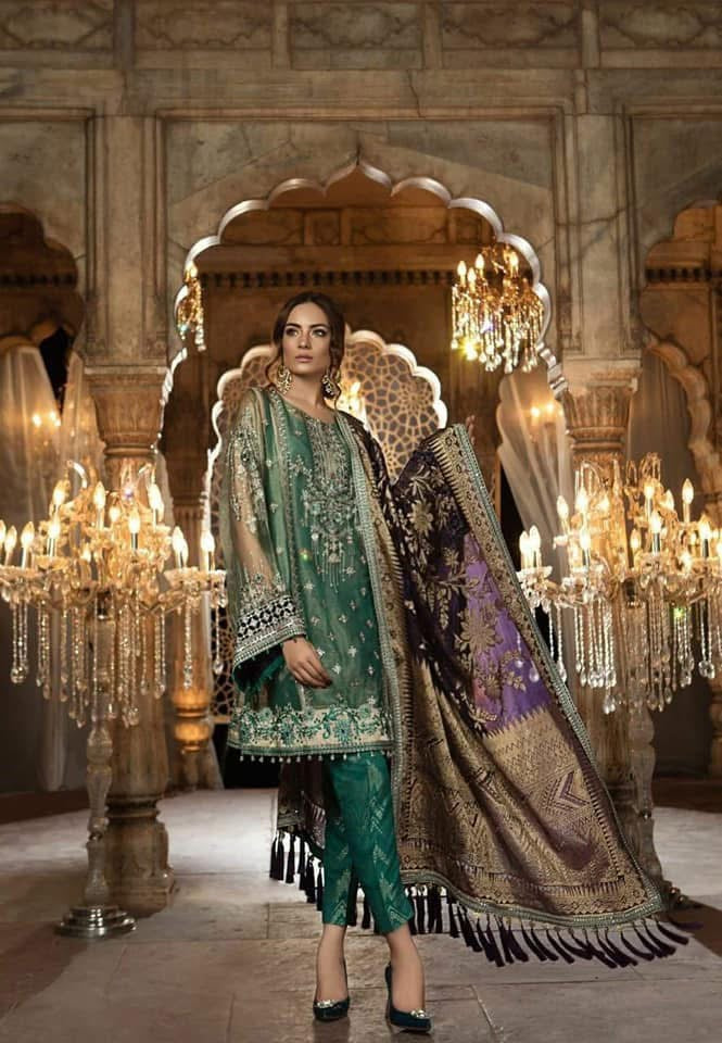 net design dress pakistani Exclusive Dress Designer Net Gown For Women Floral