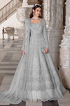 Maria B NET MAXI Design No : 1661 GREY