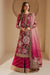 Jazmin Luxury Chiffon Unstitched 3 Pc Embroidered Collection WF-25-03 Rose Rediance D - 1835