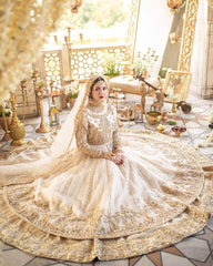 Maha Wajahat x Hania Amir Net Mexy Design No : 1652