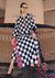 Maria B Lawn M Print Embroidered & Printed 3 Piece Dress - 1928