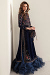 Jazmin - Embroidered Velvet 24 - Design No : 1556